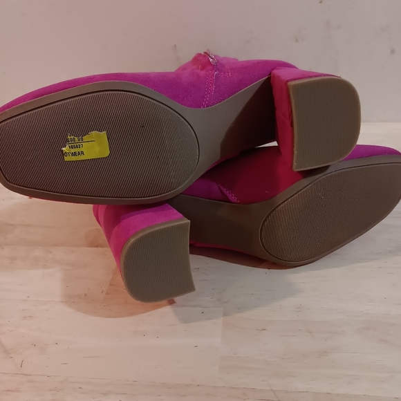 SUGAR Women's Element Square Toe Dress Booties - Picture 8 of 8